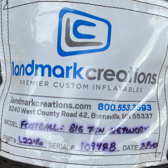 Landmark Creations Large Inflatable "BIG TEN" Football