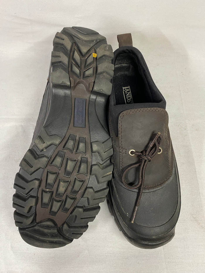 Lands' End Waterproof Slip-On Ankle Duckboot Shoe Women's Size 10D