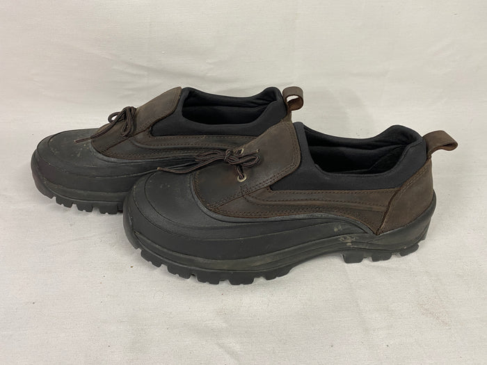 Lands' End Waterproof Slip-On Ankle Duckboot Shoe Women's Size 10D