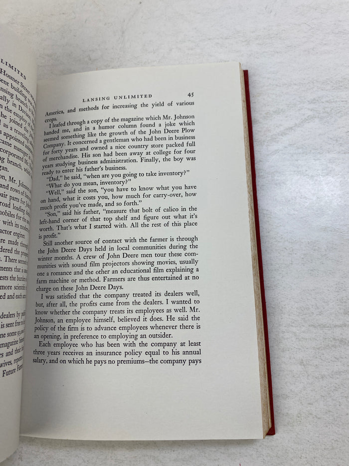 Lansing Unlimited Arthur Russell Lauder 1947 HC