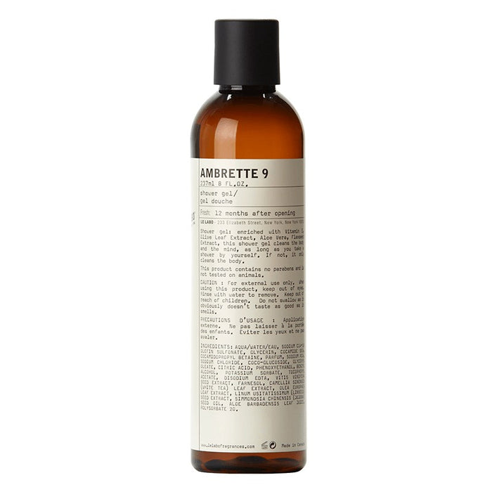 Le Labo Ambrette 9 Shower Gel 237 ml Alla Violetta Boutique