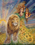 Diamond Painting Leo 27.6" x 34.7″ (70cm x 88cm) / Square with 63 Colors including 5 ABs / 96,673