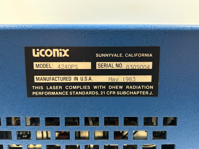 LiConix 4240PS Laser Power Supply *Untested*