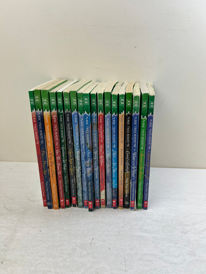 Lot of 15 Magic Tree House Merlin Missions by Mary Pope Osborne SC