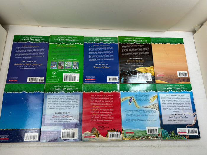 Lot of 18 Magic Tree House Merlin Missions by Mary Pope Osborne SC