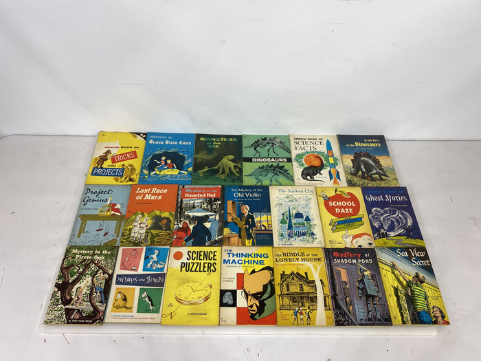 Lot of 20 Scholastic Book Services Paperbacks 1961-1964