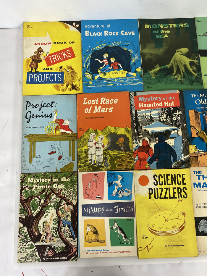 Lot of 20 Scholastic Book Services Paperbacks 1961-1964