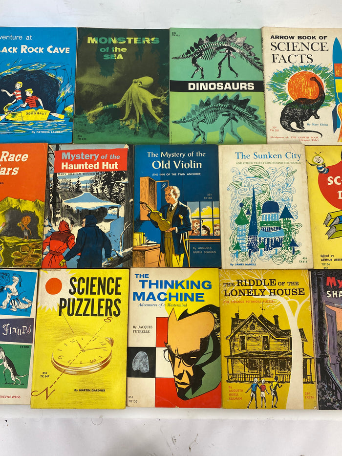 Lot of 20 Scholastic Book Services Paperbacks 1961-1964