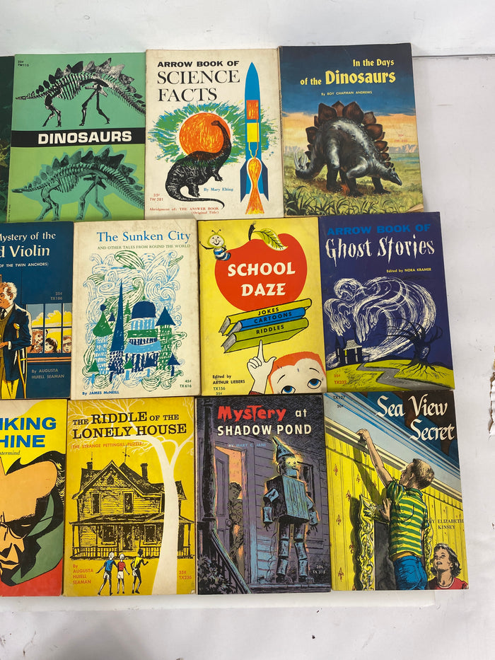 Lot of 20 Scholastic Book Services Paperbacks 1961-1964