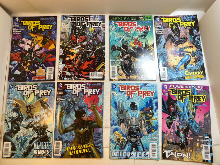 Lot of 21 Birds of Prey Comics DC 2013-2014