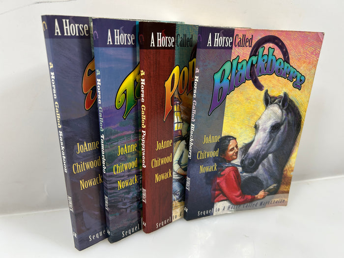 Lot of 4 A Horse Called ___ Books by JoAnne Chitwood Nowack SC