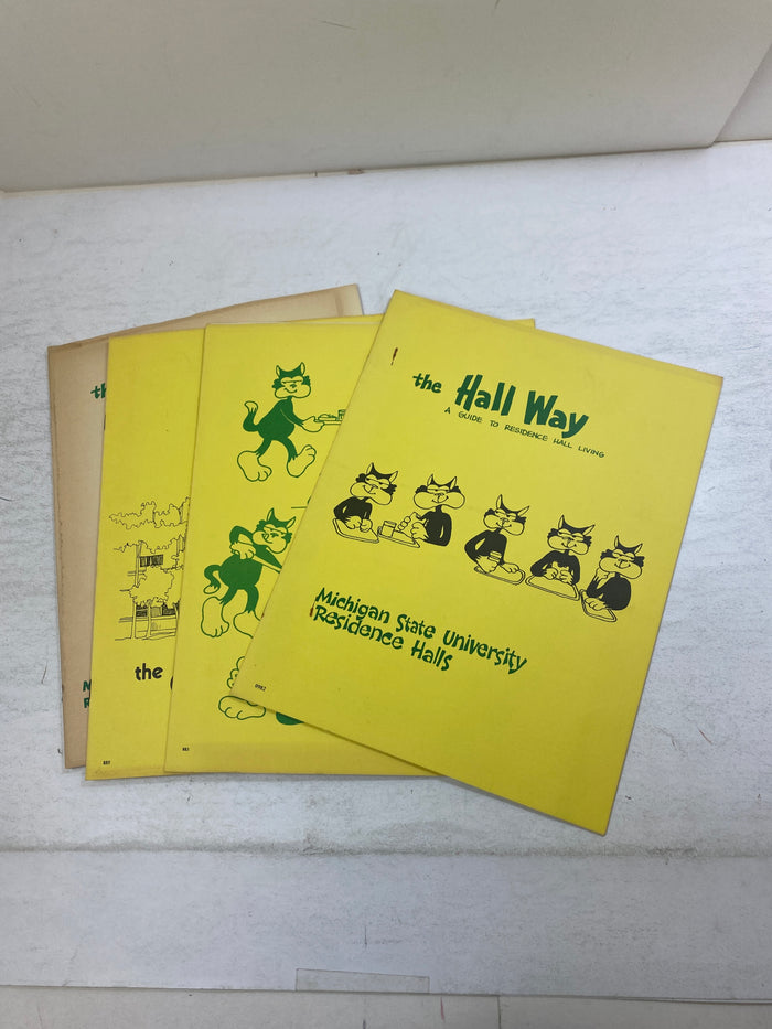 Lot of Vintage MSU Residence Hall Ephemera 1980s