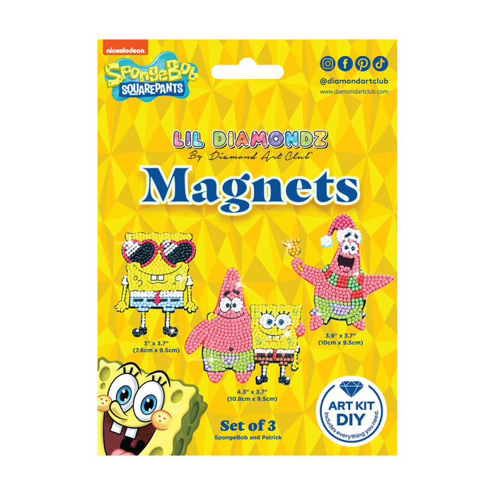 Diamond Painting Magnets - SpongeBob SquarePants™ (Set of 3)