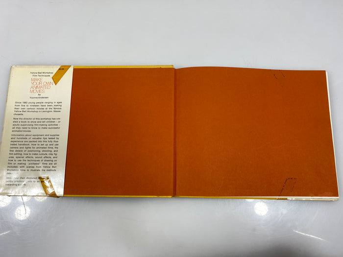 Make Your Own Animated Movies by Andersen Ex-library 1970 HCDJ
