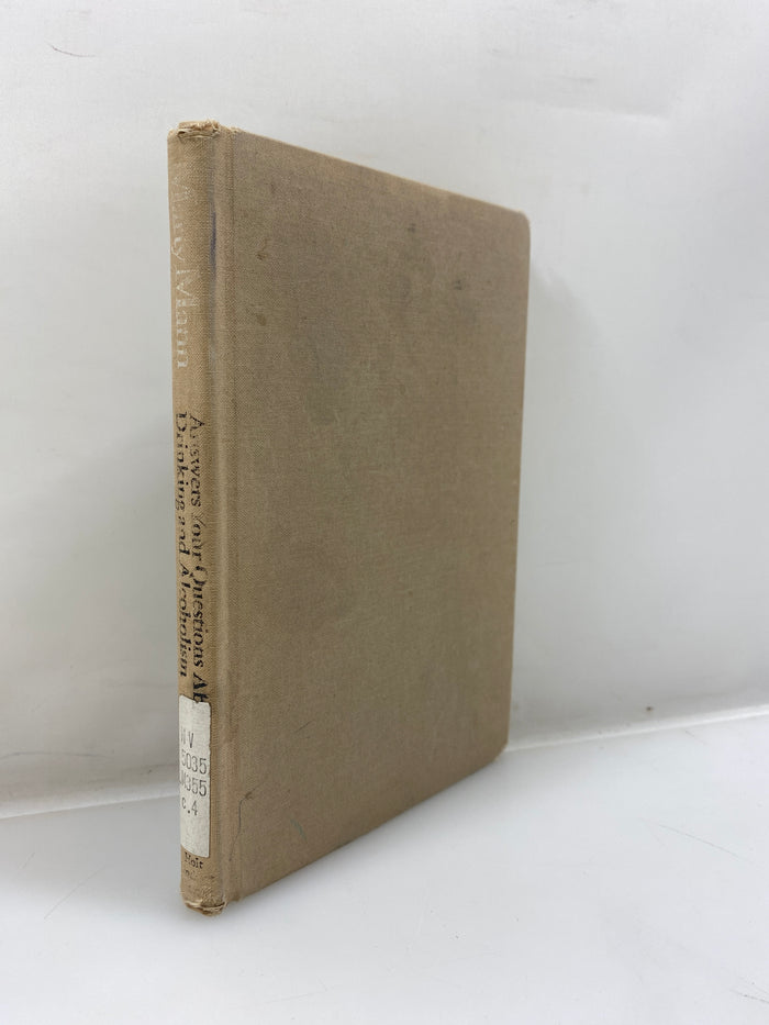 Marty Mann Answers Your Questions about Drinking & Alcoholism Ex-libra 1970 HC