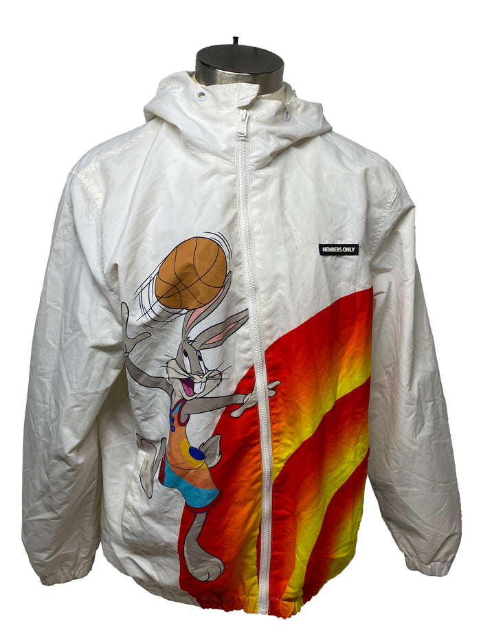 Members Only Looney Tunes Windbreaker Space Jam Legacy Men's Size L