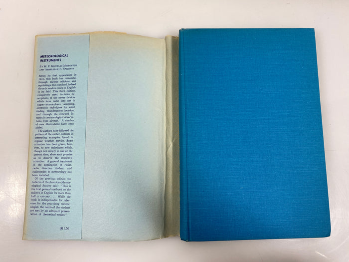 Meteorological instruments by Middleton/Sphilhaus 1953 3rd Ed. HCDJ