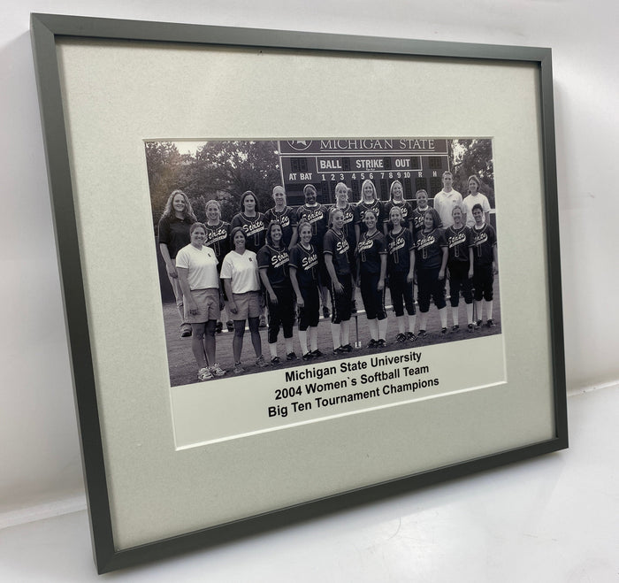Michigan State University 2004 Women's Softball Team - Matted Photo
