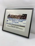 Michigan State University 2005 Women's Rowing Team – Big Ten Champs Matted Photo