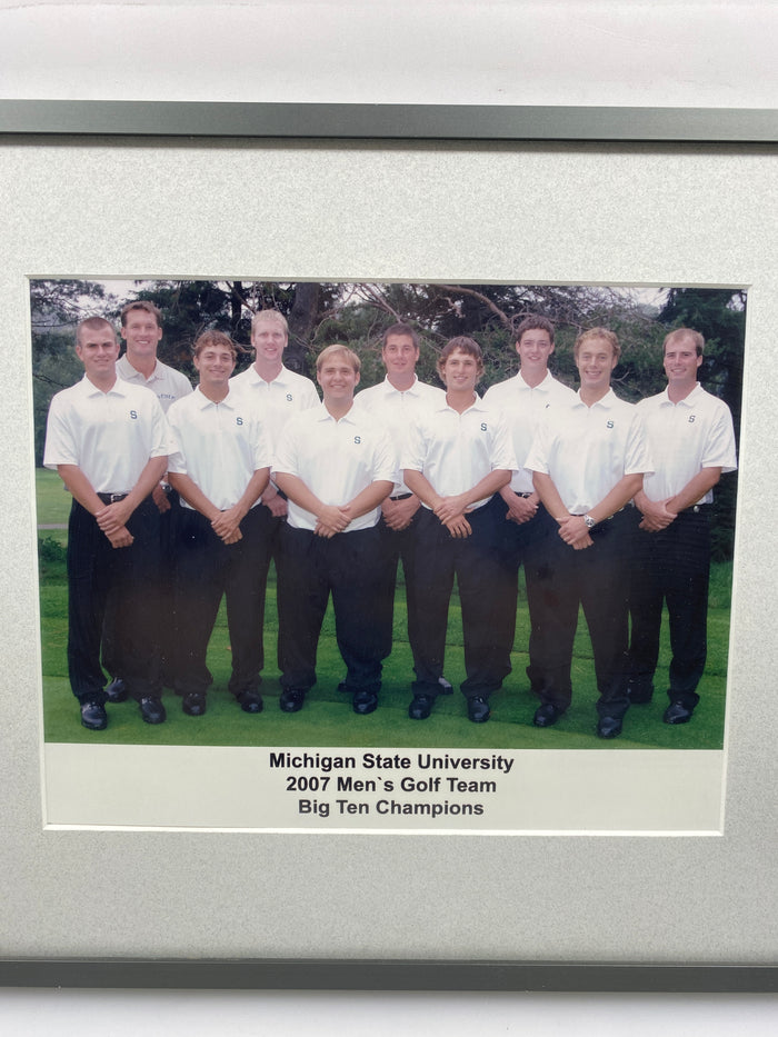 Michigan State University 2007 Men's Golf Team Big Ten Champions