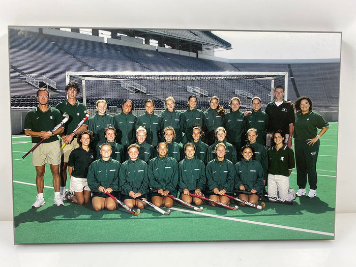 Michigan State University Women's Field Hockey Team Photo #4 Small Sized Plaque