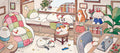 Diamond Painting Midday Naps 45" x 20" (114cm x 50.8cm) / Square With 87 Colors Including 3 ABs and 3 Fairy Dust Diamonds / 93,432