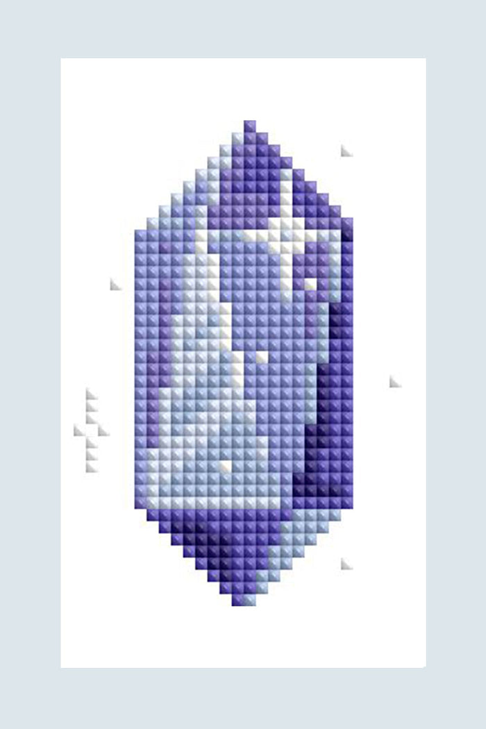 Diamond Painting Mini Dazzles™ - Birthstone 4" x 6" (10.2cm x 15.2cm) / Square With 71 Colors Including 2 ABs and 69 Fairy Dust Diamonds / 9,099