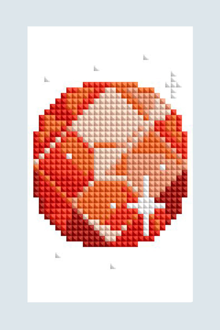 Diamond Painting Mini Dazzles™ - Birthstone 4" x 6" (10.2cm x 15.2cm) / Square With 71 Colors Including 2 ABs and 69 Fairy Dust Diamonds / 9,099