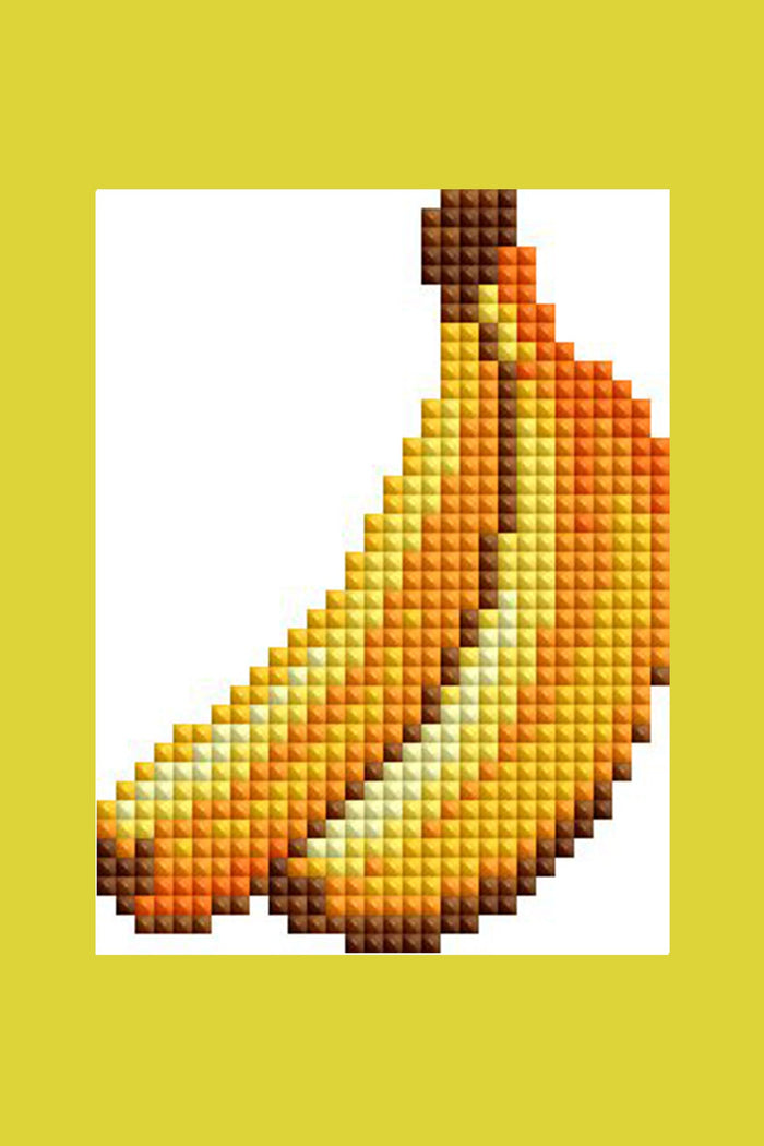 Diamond Painting Mini Dazzles™ - Fruits 4" x 6" (10.2cm x 15.2cm) / Square With 18 Colors Including 18 Fairy Dust Diamonds / 4,262