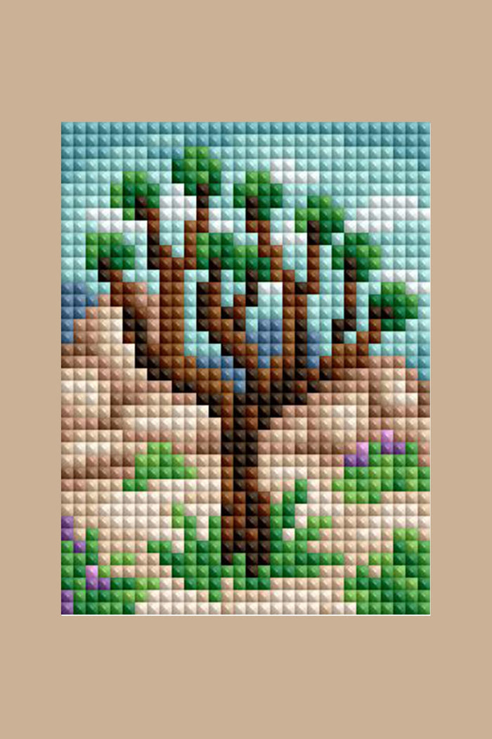 Diamond Painting Mini Dazzles™ - National Parks 4" x 6" (10.2cm x 15.2cm) / Square With 40 Colors Including 2 ABs and 1 Iridescent Diamond and 37 Fairy Dust Diamonds / 14,400