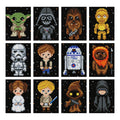 Diamond Painting Mini Dazzles™ - Star Wars 4" x 6" (10.2cm x 15.2cm) / Square With 29 Colors including 3 ABs and 26 Fairy Dust Diamonds / 14,400