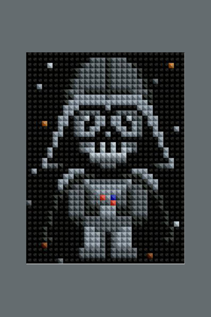 Diamond Painting Mini Dazzles™ - Star Wars 4" x 6" (10.2cm x 15.2cm) / Square With / 0
