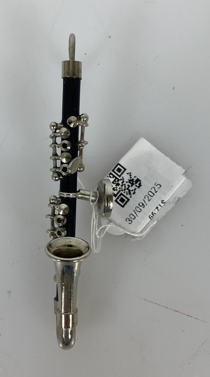 Miniature Black Bass Clarinet Magnet
