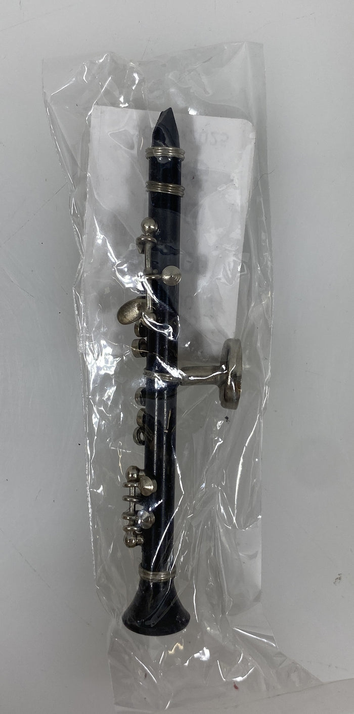 Miniature Black Clarinet Magnet