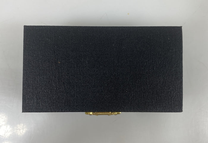Miniature Gold Brass Tuba With Case And Stand