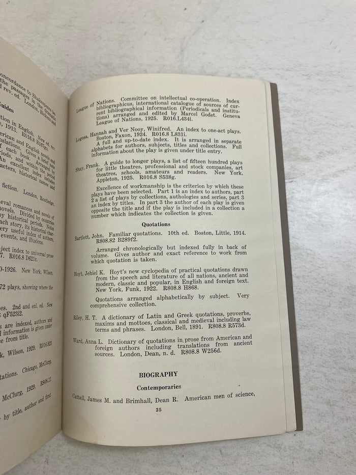 MSU Michigan State College Library Handbook SC 1930