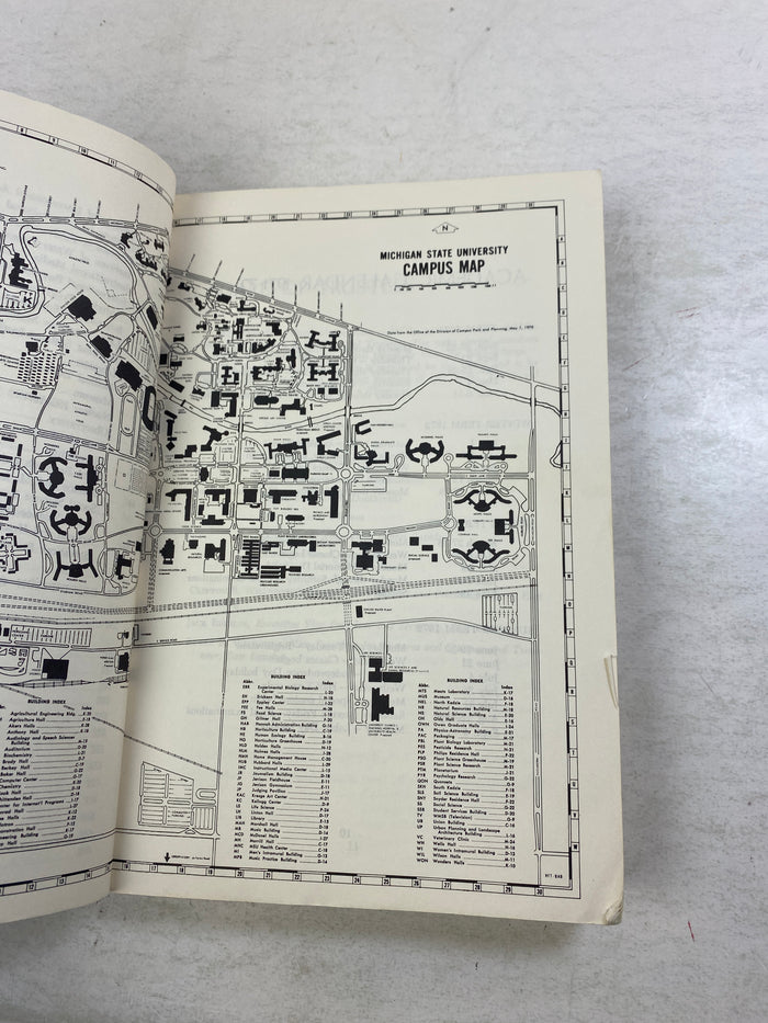 MSU Vintage Graduate Study Catalog 1971-1972