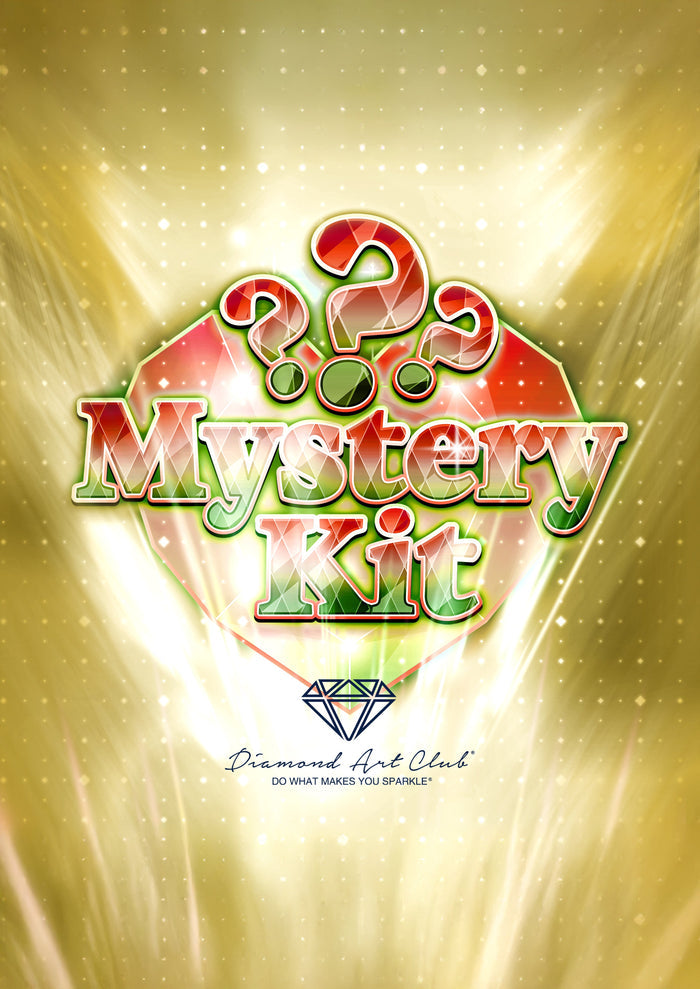 Diamond Painting Mystery Kit #105 - Floral (Portrait) 27.6" x 39" (69.9cm x 98.8cm) / Square with 80 Colors including 2 ABs and 1 Electro Diamond and 3 Fairy Dust Diamonds / 111,557