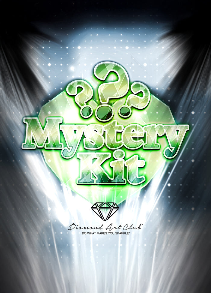 Diamond Painting Mystery Kit #114 - Christmas (Horror) 25.6" x 35.4" (65cm x 89.9cm) / Square with 36 Colors including 1 Glow-in-the-dark and 1 Iridescent Diamond and 3 Fairy Dust Diamonds / 94,221