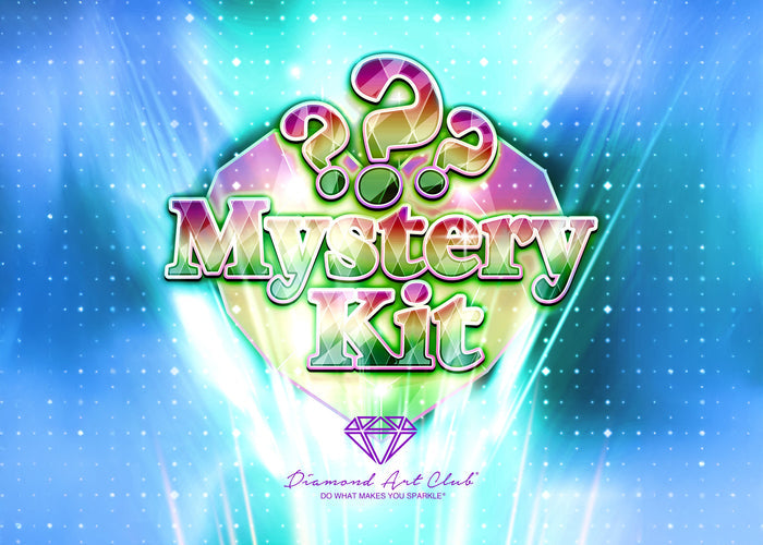 Diamond Painting Mystery Kit #86 - Items 38.6" x 27.6" (97.8cm x 69.9cm) / Square with 97 Colors including 6 ABs and 1 Iridescent Diamond and 3 Fairy Dust Diamonds / 110,433