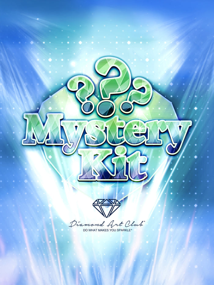 Diamond Painting Mystery Kit - Fantasy (Ocean) 23.6" x 31.5" (60cm x 79.9cm) / Square with 56 Colors including 1 AB and 4 Fairy Dust Diamonds / 77,361