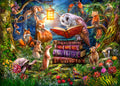 Diamond Painting Night Time Story 38.6" x 27.6" (97.8cm x 69.9cm) / Square with 74 Colors including 2 ABs and 5 Fairy Dust Diamonds / 110,433
