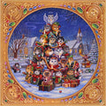 Diamond Painting O Kitten Tree 27.6" x 27.6" (70cm x 70cm) / Square with 58 Colors including 4 ABs and 3 Fairy Dust Diamonds / 78,961