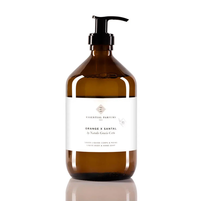 Sapone Liquido corpo e mani  ORANGE X SANTAL - Bagnodoccia - Essential Parfums - Alla Violetta Boutique