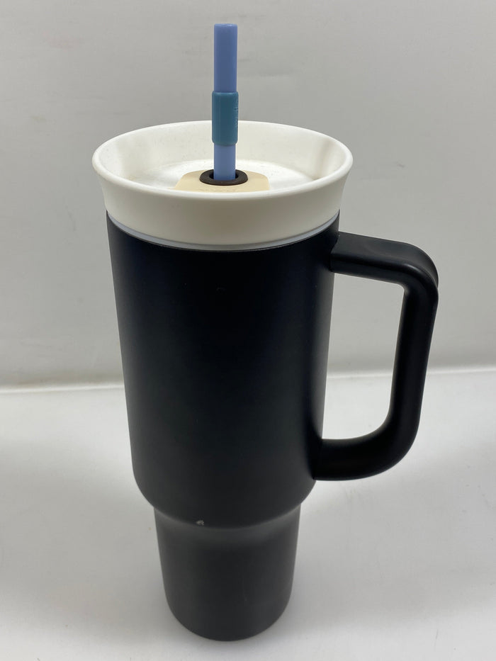 Owala Light Black and White Tumbler 40 oz