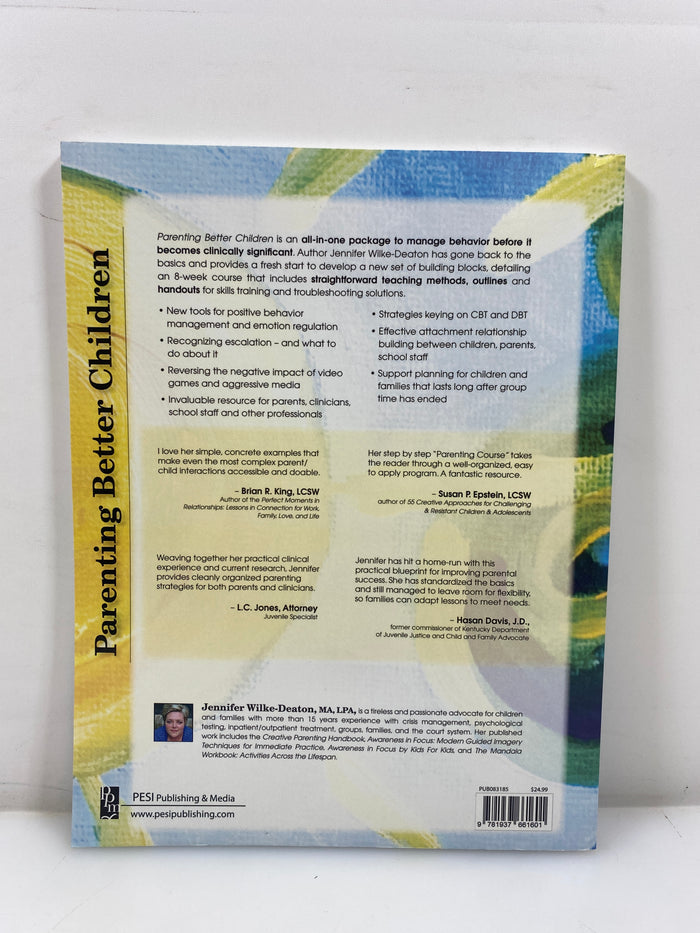Parenting Better Children by Wilke-Deaton 2014 SC
