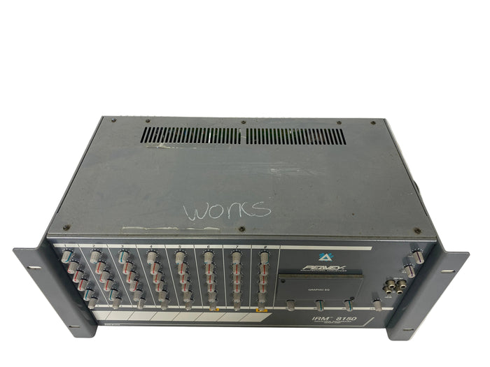 PEAVEY IRM 8150 Industrial Rackmount Mixer Amp