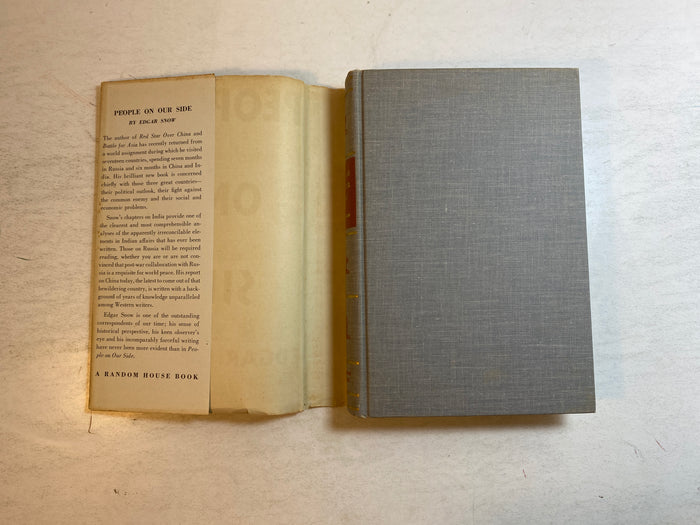 People On Our Side by Edgar Snow 1944 HCDJ