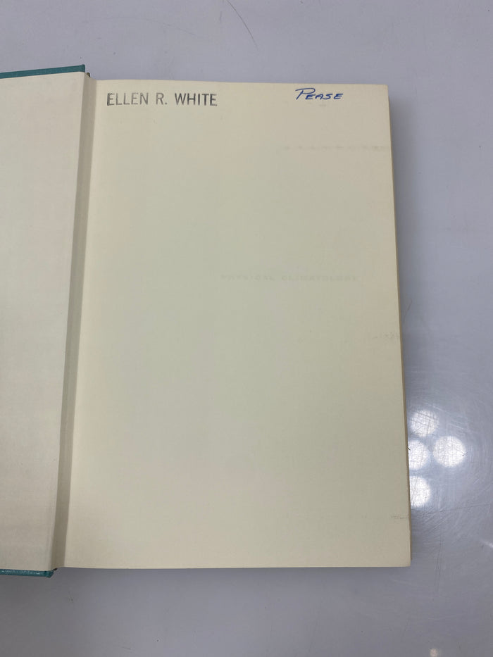 Physical Climatology by William D. Sellers 1965 HCDJ