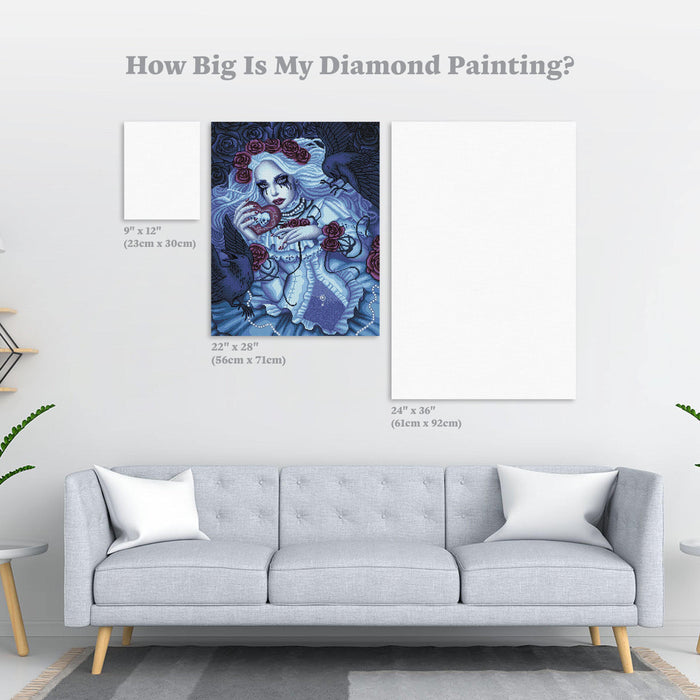 Diamond Painting Promise of Unity 22" x 28" (56cm x 71cm) / Square with 26 Colors including 4 ABs / 62,101